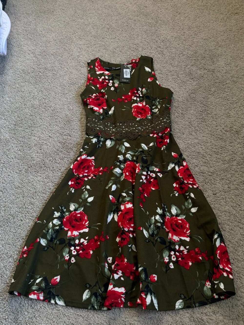 HOMEYEE Women's Sleeveless Cocktail A-Line Dress